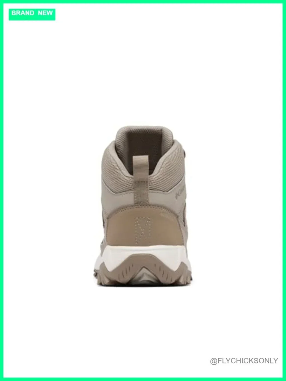 Waterproof Mid Hiking Boots Suede Mesh Leather Overlays